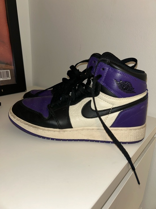 Nike Shoes - Nike Women's Mid-Top Sneakers in Black, Purple, White